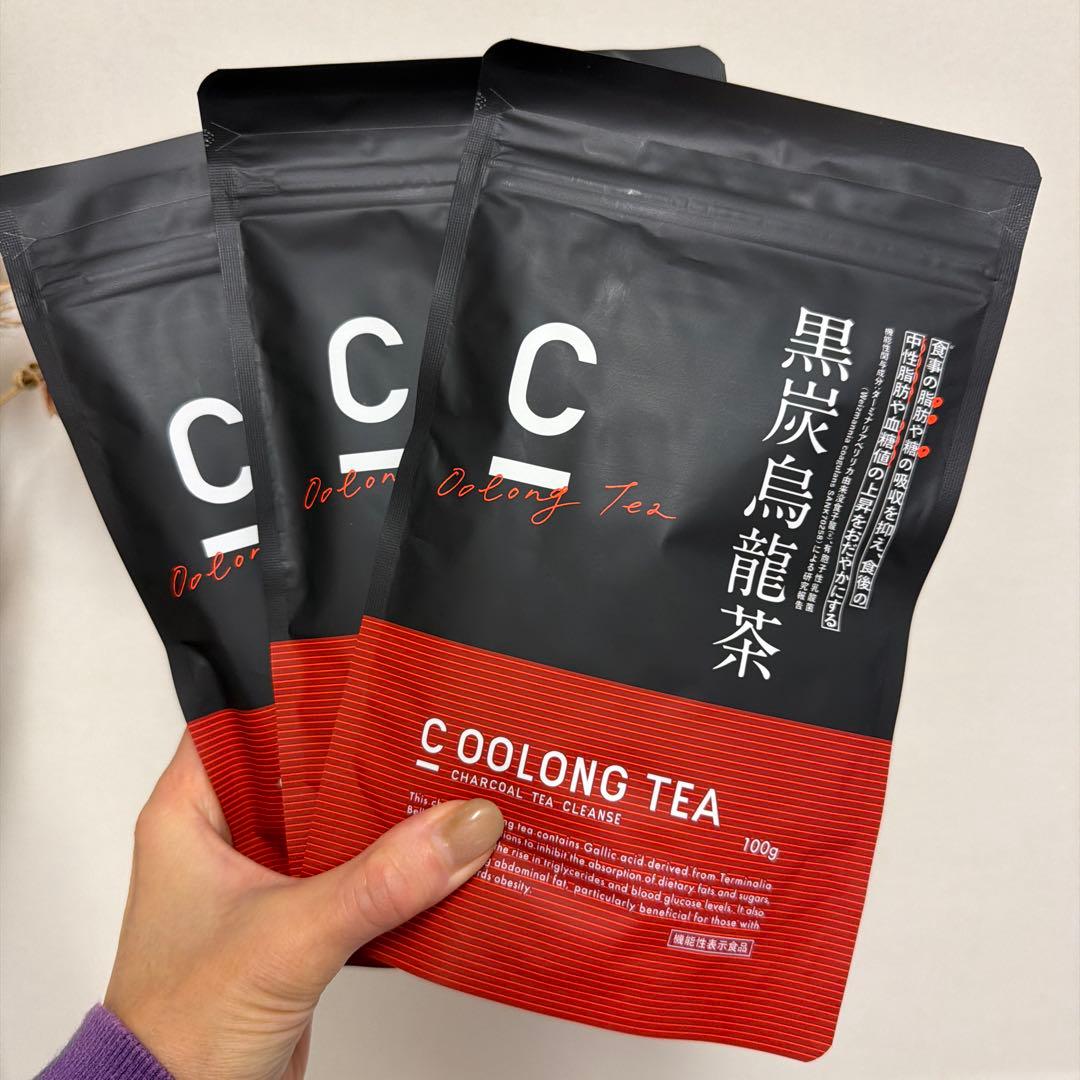 黒炭烏龍茶　C Oolong Tea 100g 3袋