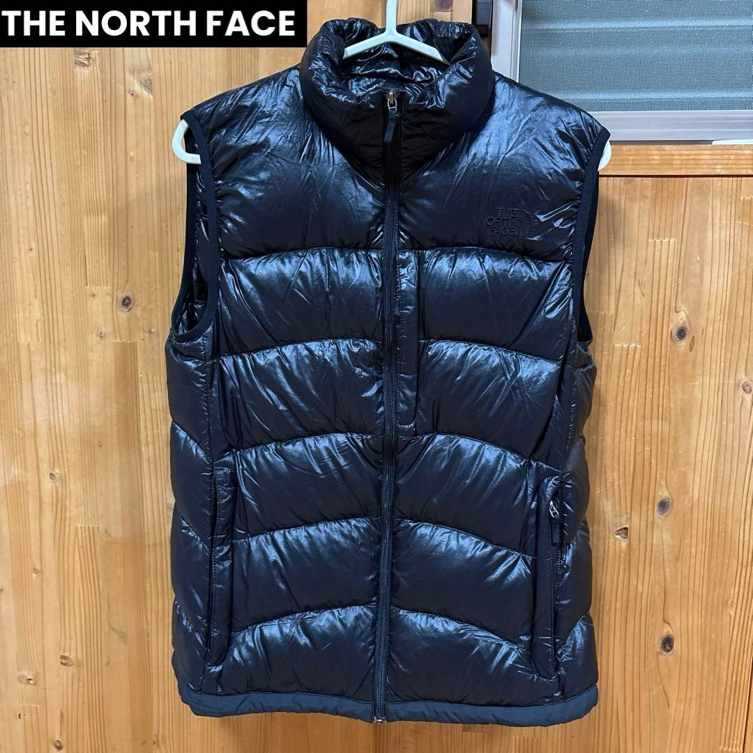 THE NORTH FACE アコンカグア ダウンベスト M ブラック 中古・古着通販】THE NORTH FACE (ザ ノース フェイス) アコンカグア