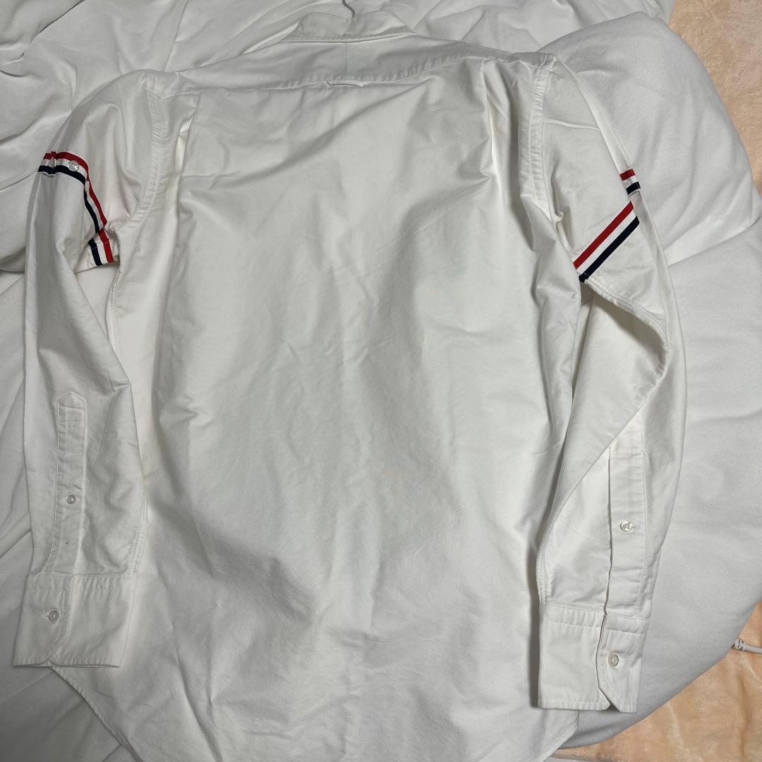 THOM BROWNE ホワイトシャツ ストライプ サイズ3の通販はau PAY