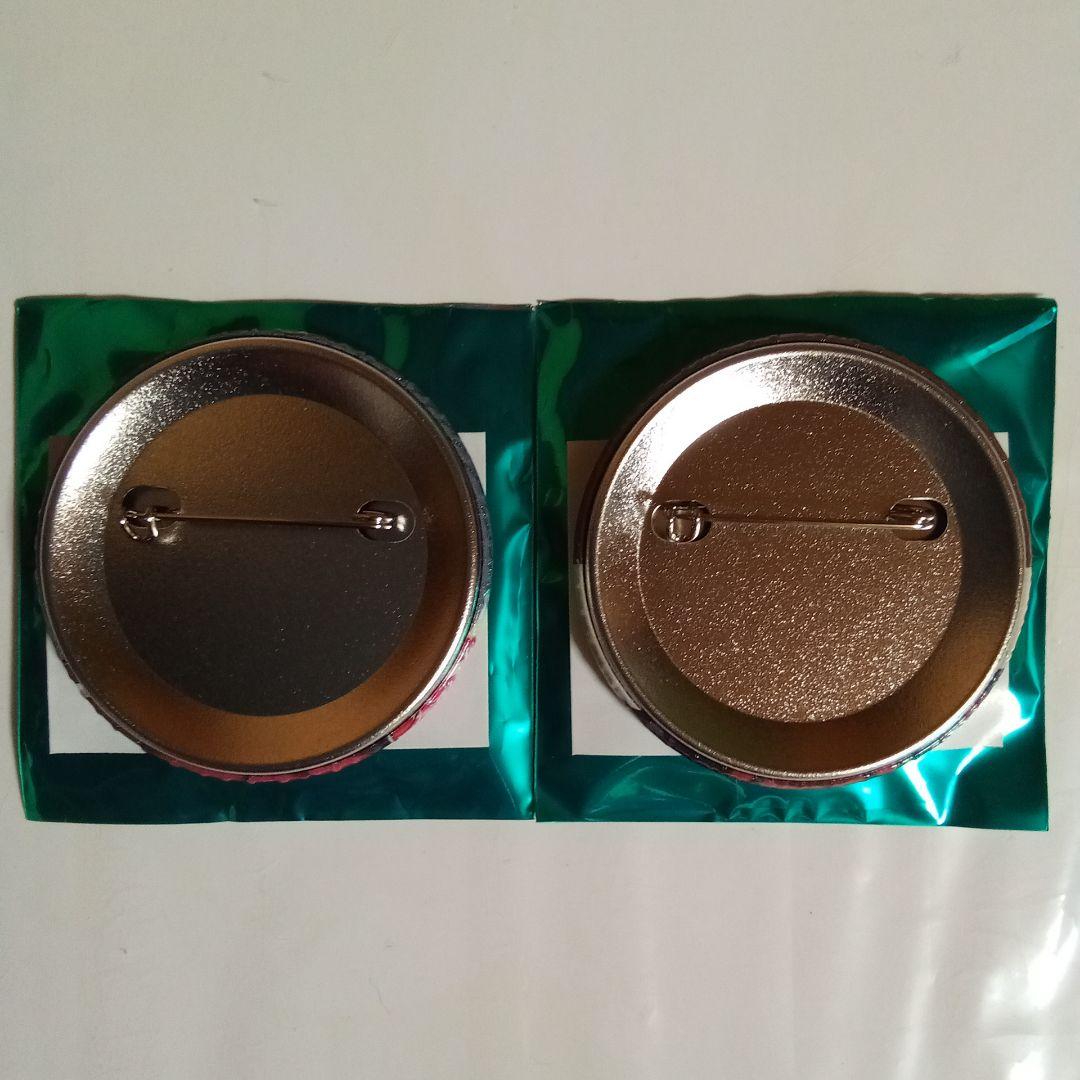 鬼滅の刃 AGF 2024 純喫茶 グリッター缶バッジ 宇髄天元 2種セット