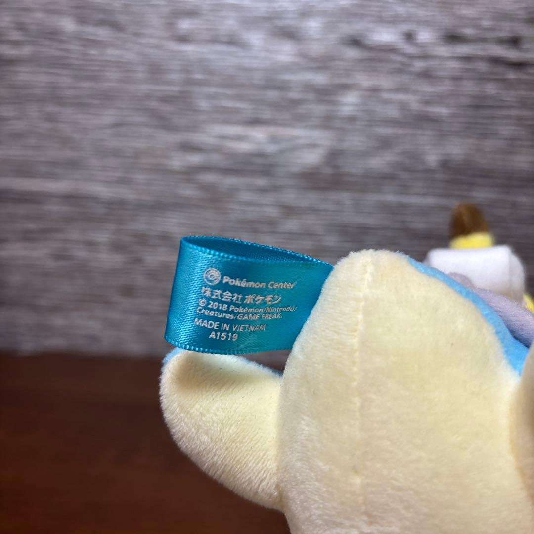 シンガポールポケモンセンター限定品】ラプラス ピカチュウ ぬいぐるみ