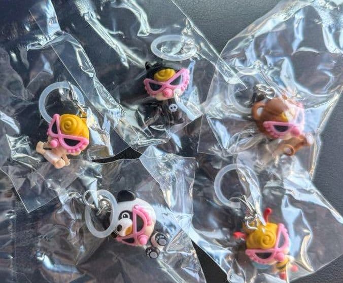 貴重 ヒスミニ♡店舗限定ピンク♡ガチャ コンプリート全5種 めじるし