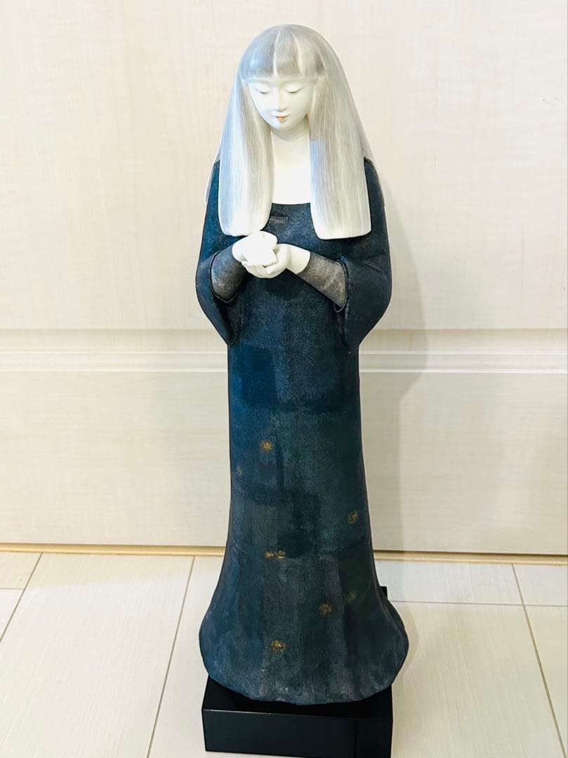 岩瀬なほみ 木彫布貼人形 蛍