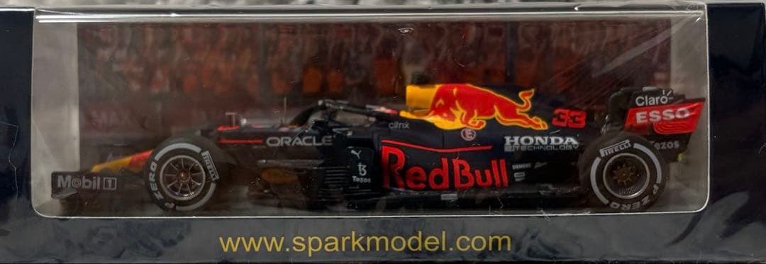 スパーク 1/43 レッドブルRB16Bフェルスタッペン2021オランダ優勝 ミニチャンプス 1/43 レッドブルレーシング ホンダ RB16B 2021 F1
