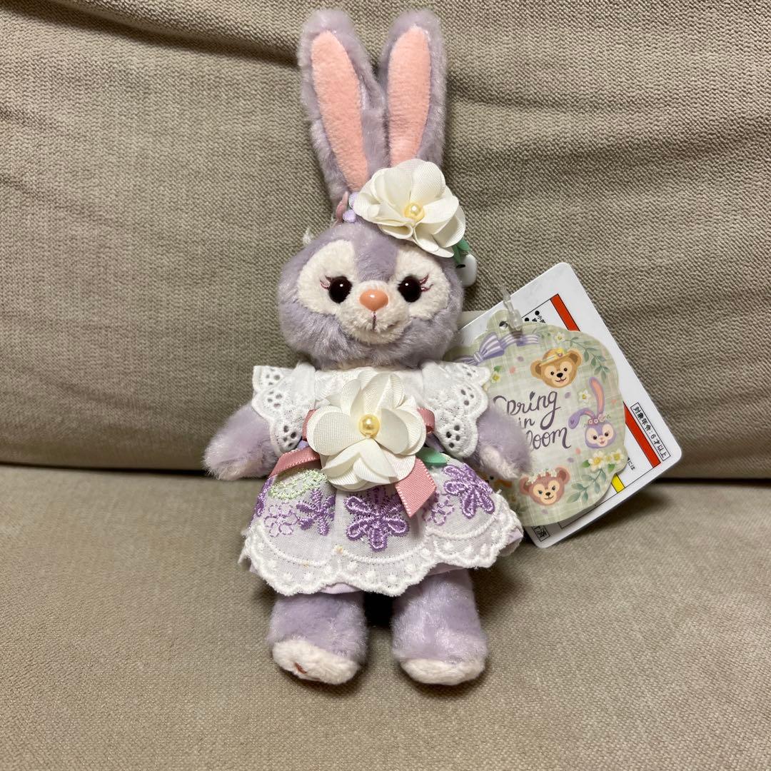 ステラルー スプリングインブルーム ぬいぐるみバッジ