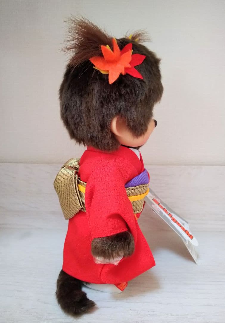 新品 紅葉 着物 モンチッチ 女の子 256180 - メルカリ