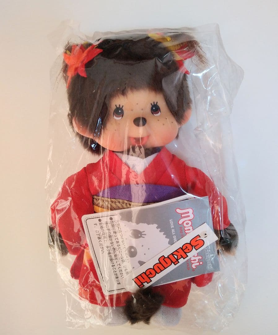 新品 紅葉 着物 モンチッチ 女の子 256180 - メルカリ