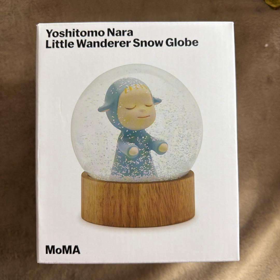 奈良美智スノードーム(青) 『Little Wanderer 』新品 - メルカリ