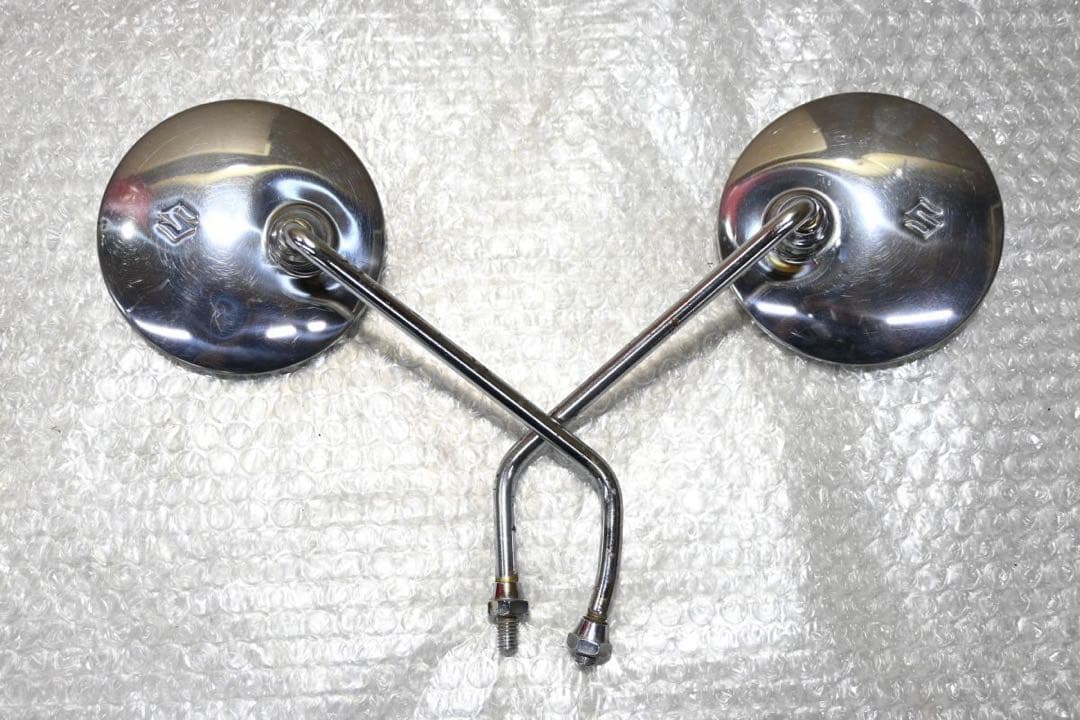 当時物 純正 スズキ純正 Sマーク ミラー GT38