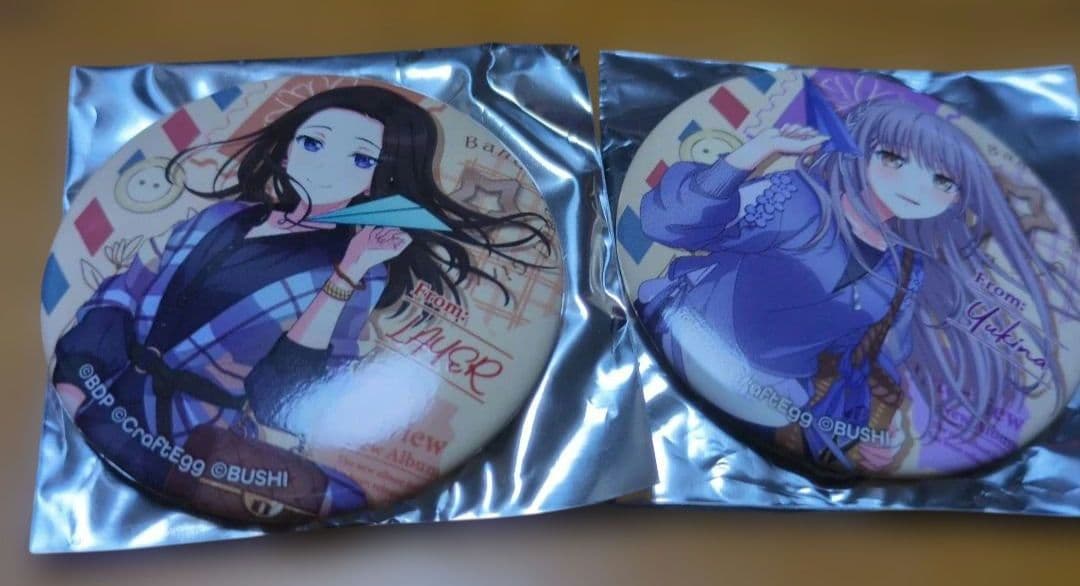 バンドリ缶バッジ・湊友希那＆LAYER 2個セット - メルカリ