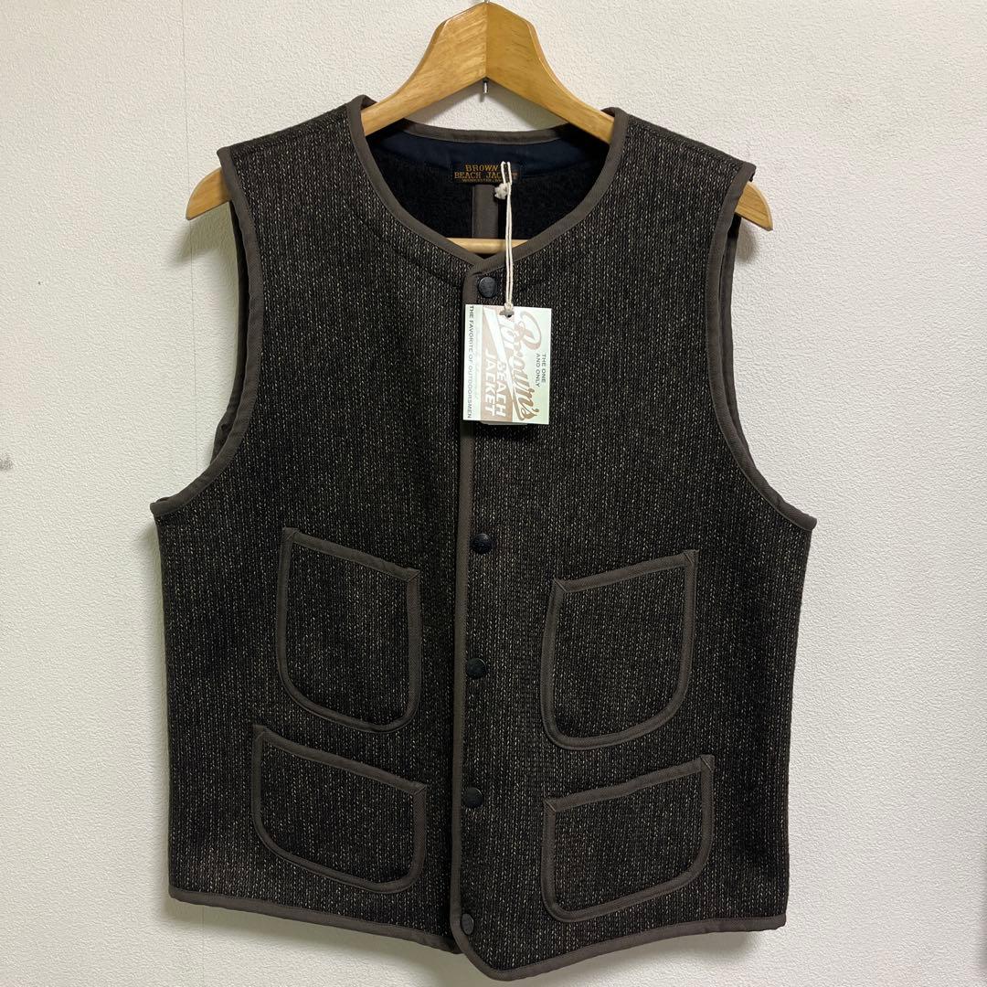 ブラウンズビーチ フルカウント ビーチクロスベスト サイズ40 - メルカリ