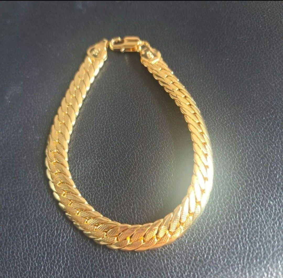 ゴールド チェーンブレスレット750