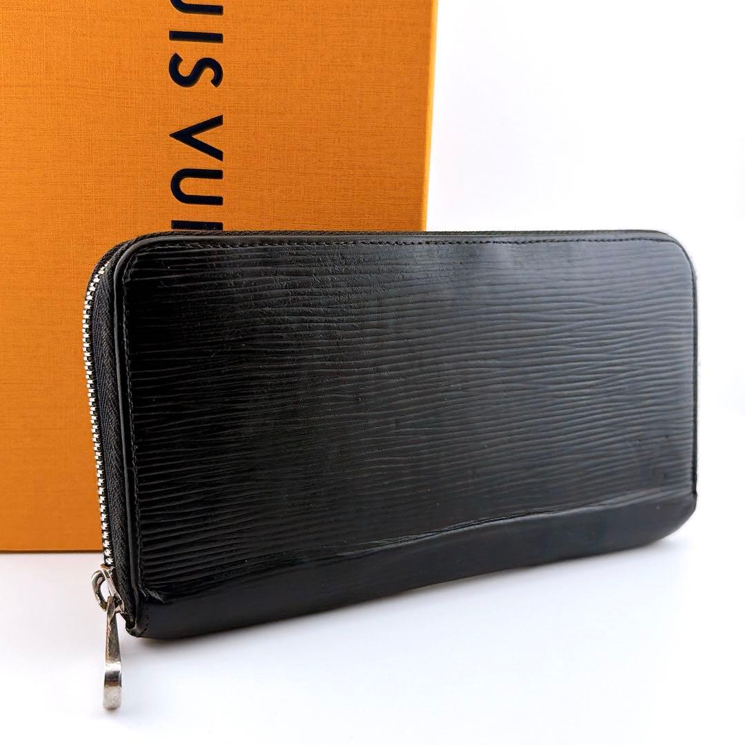 【美品】ルイヴィトン エピ ジッピーウォレット ノワール 黒 長財布
