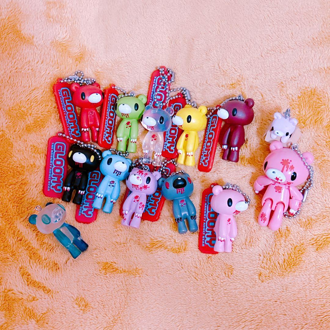 Gloomy グルーミー ス キーボールチェーン ぶらんぶらん ファスナー