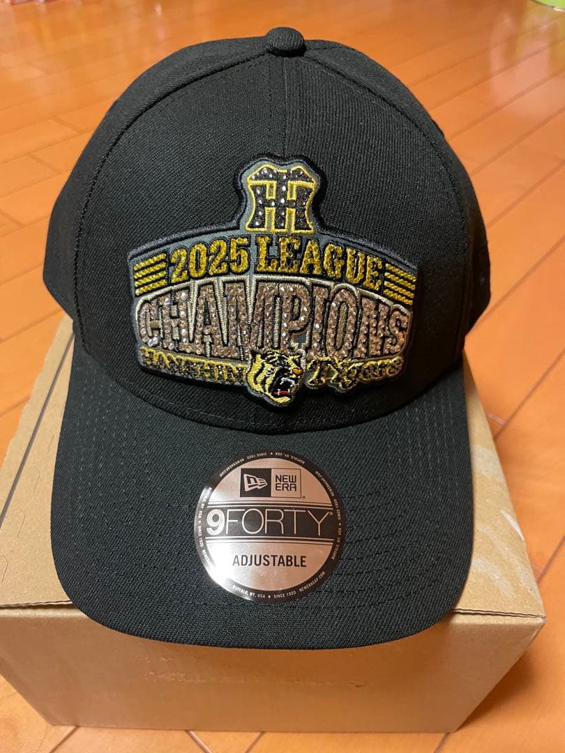 New Era 9FORTY 黒 阪神タイガース2025リーグチャンピオン