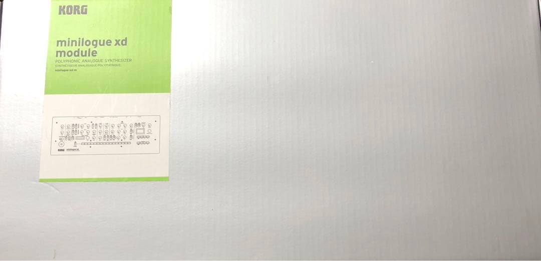 元箱付きKORG minilogue xd module minilogue xd module (Certified Refurbished)