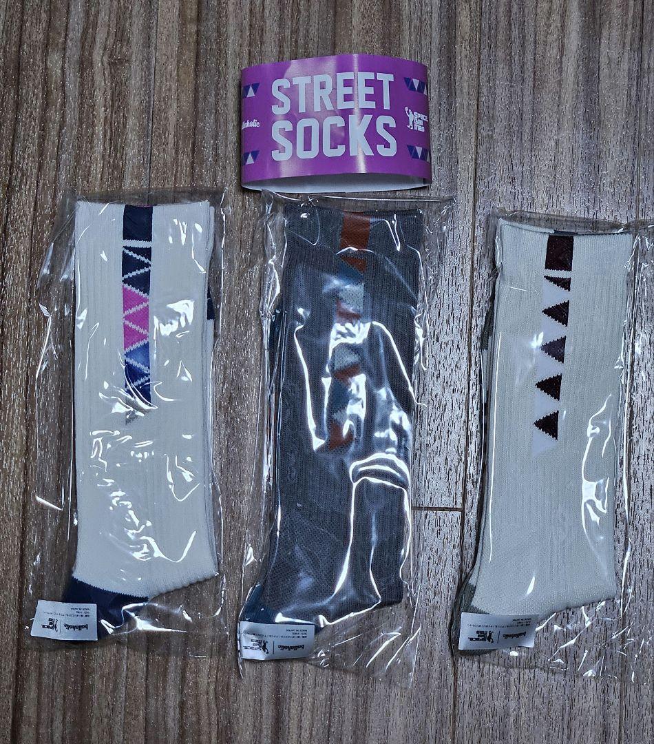 歯抜け小僧様専用】ボーラホリック ソックス3足セット - メルカリ