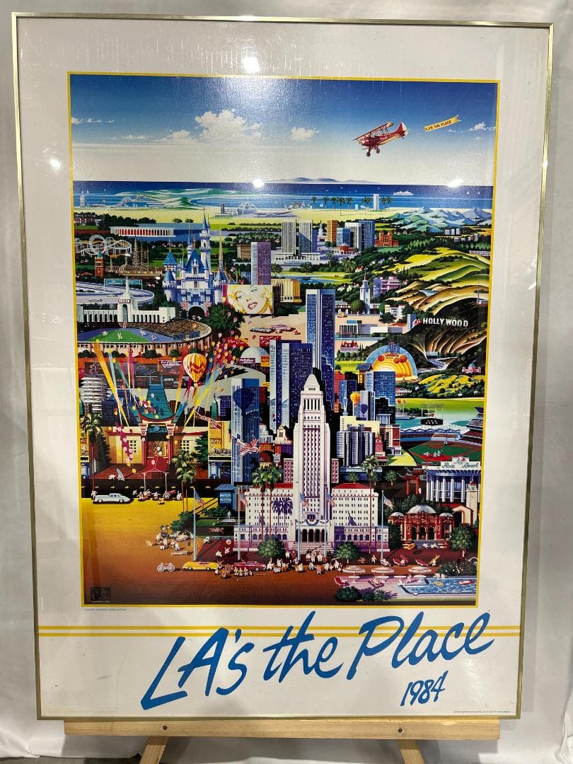 ◉アートポスター◉　LA’ｓ the Place 1984 ヒロヤマガタ　art