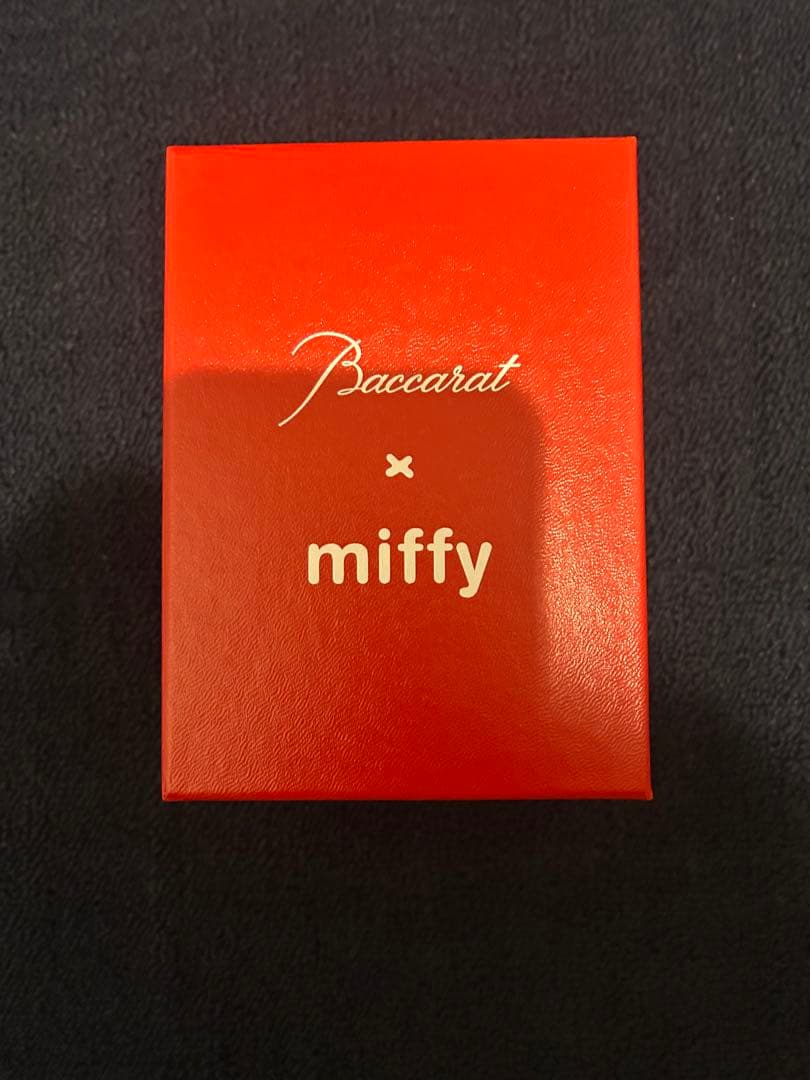 ミッフィー　バカラ　Baccarat クリスタルフィギュア バカラ 名入れ対応 Baccarat クリスタルフィギュア 2022年新作