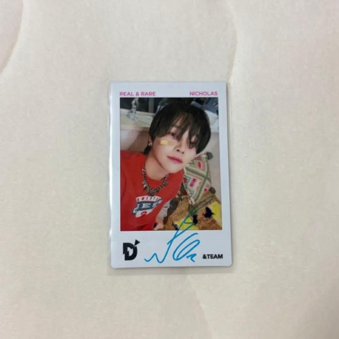 &TEAM NICHOLAS ニコラス DICON D'PARTMENT チェキ - メルカリ