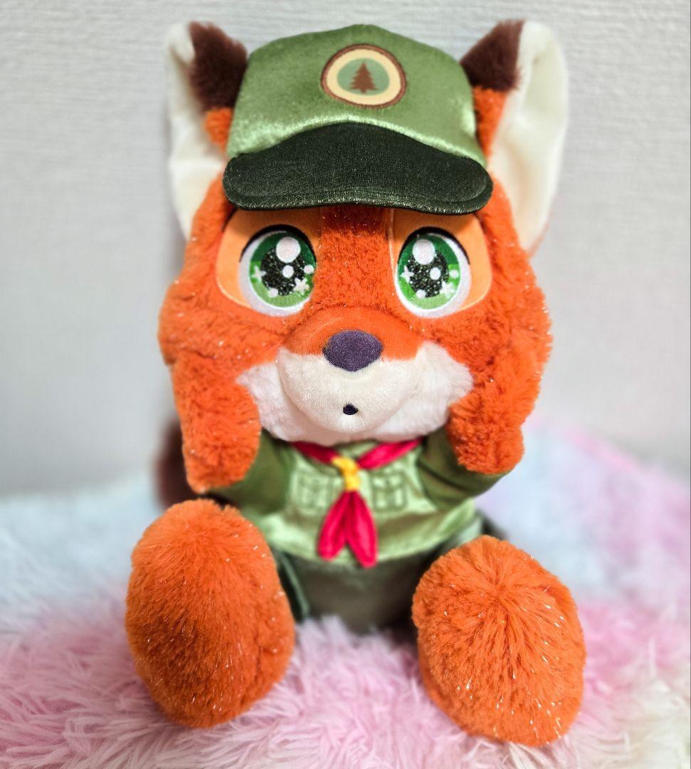 8日23:50削除✨新品タグ付き✨ズートピア ニック KIRAME ぬいぐるみ