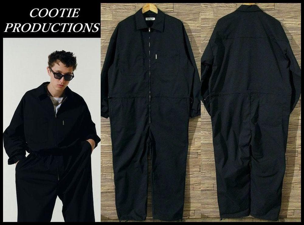 専用　未使用 23AW クーティー ジャンプスーツ オールインワン ツナギ 黒 専用 未使用 23AW クーティー ジャンプスーツ オールインワン ツナギ