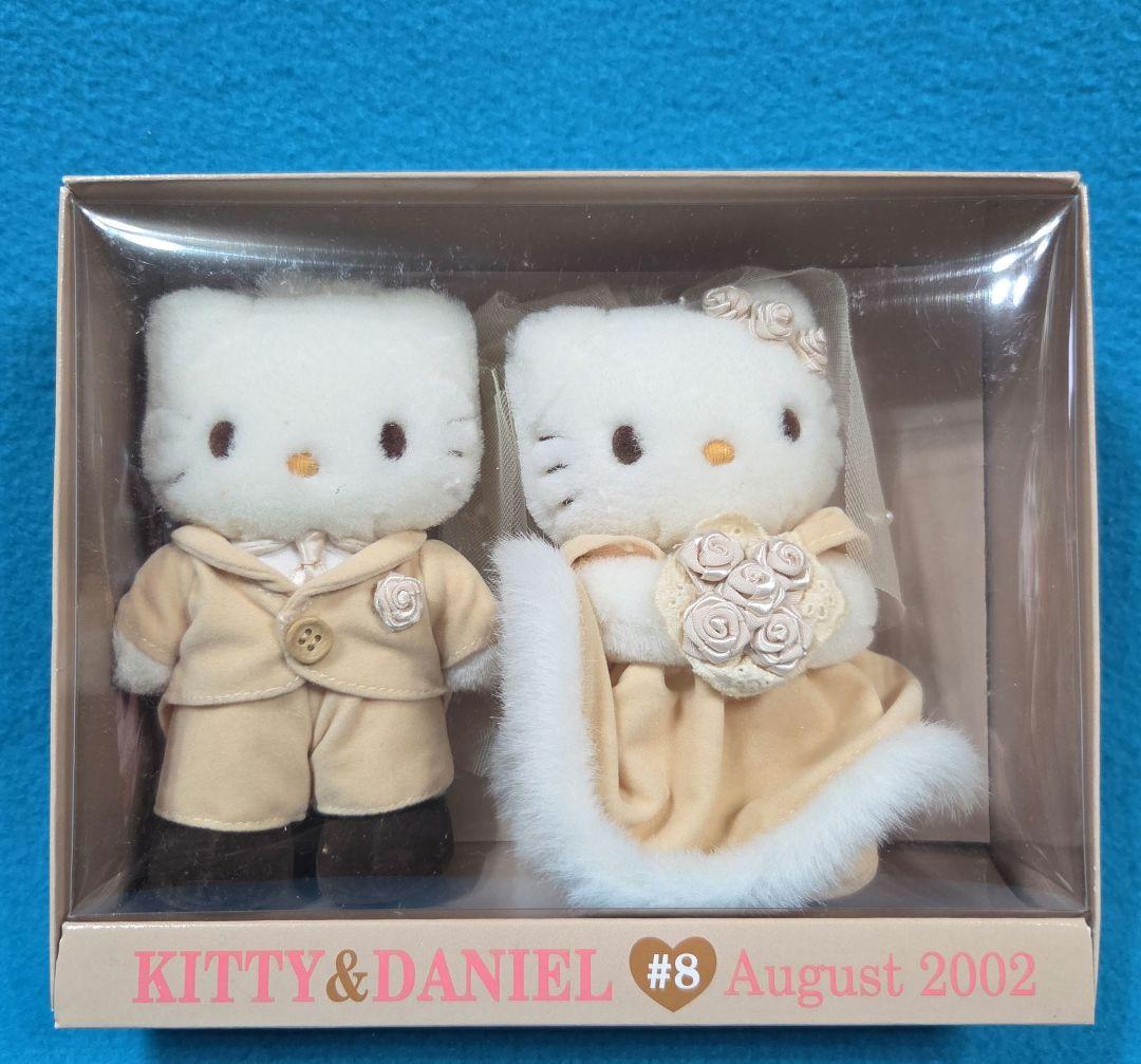 激レア☆vivitix限定☆キティ＆ダニエル☆マンスリーマスコット2002☆8月