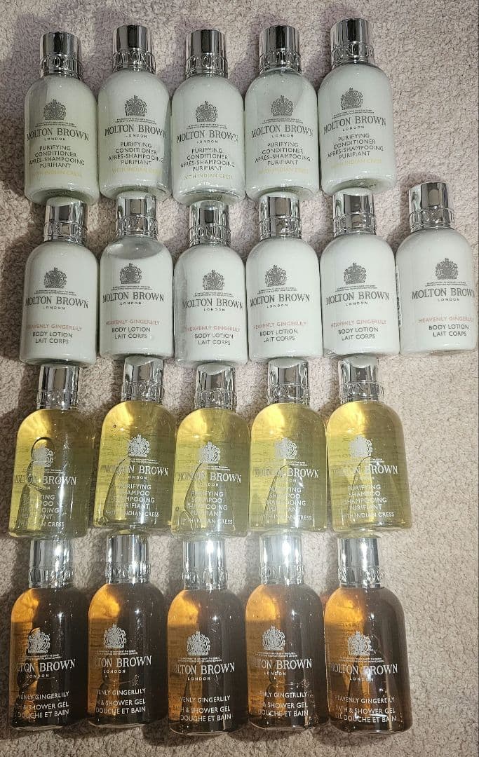 MOLTONBROWN シャンプーコンディショナーローションシャワージェルソープ