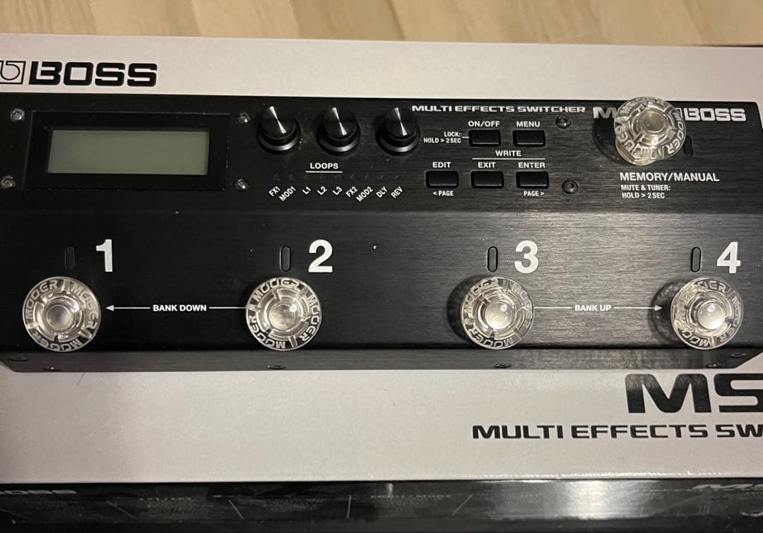 BOSS MS-3 マルチエフェクター　スイッチャー