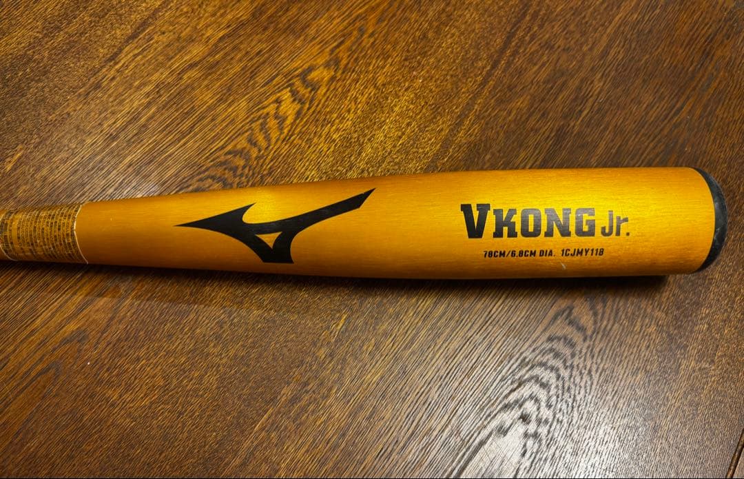 ミズノ 野球 バット 少年軟式 VコングJr