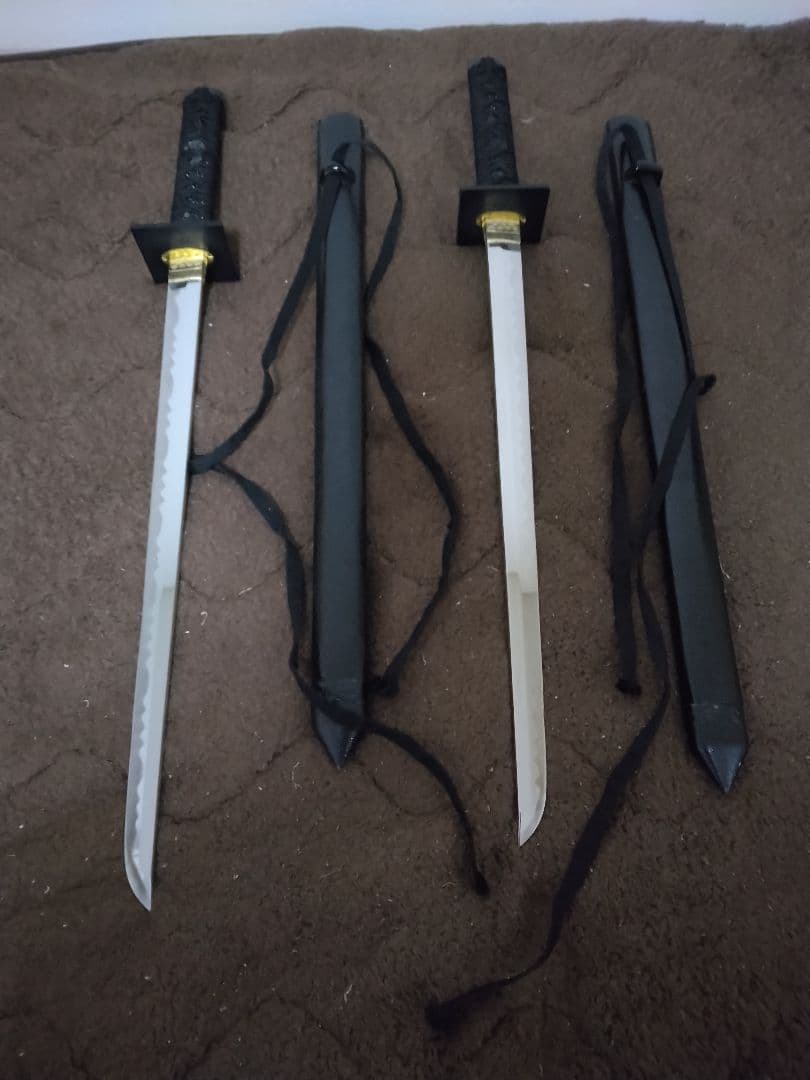 模造刀　忍者刀2本 楽天市場】【ランキング1位】模造刀 忍者刀 弐型 是寿刀 大刀 名刀