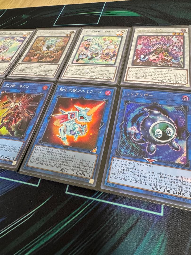 閃刀姫ヤミー デッキ メイン40＋エクストラ スリーブ付き - メルカリ