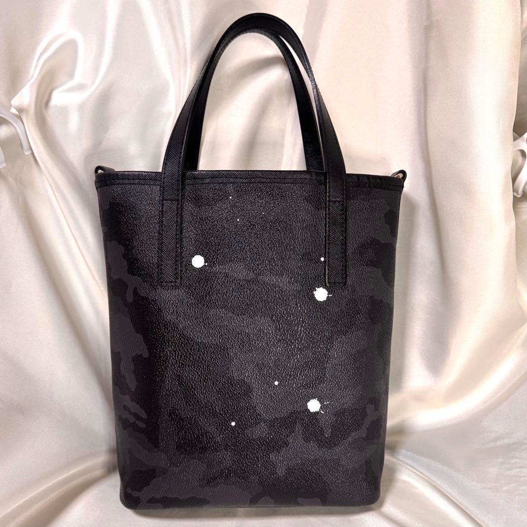 ジャンティバンティ　トートバック ブラック系カモフラ　黒系迷彩　希少　日本製