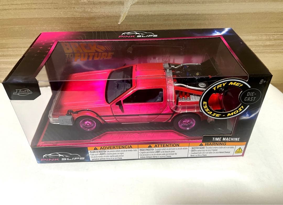 Jada 1/24 pink slips バックトゥーザフューチャー デロリアン