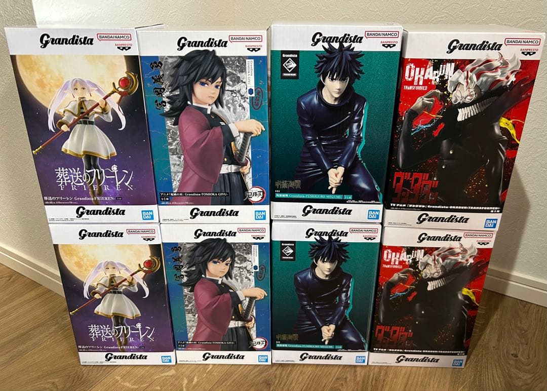 Grandista フィギュアまとめ売り　6点セット