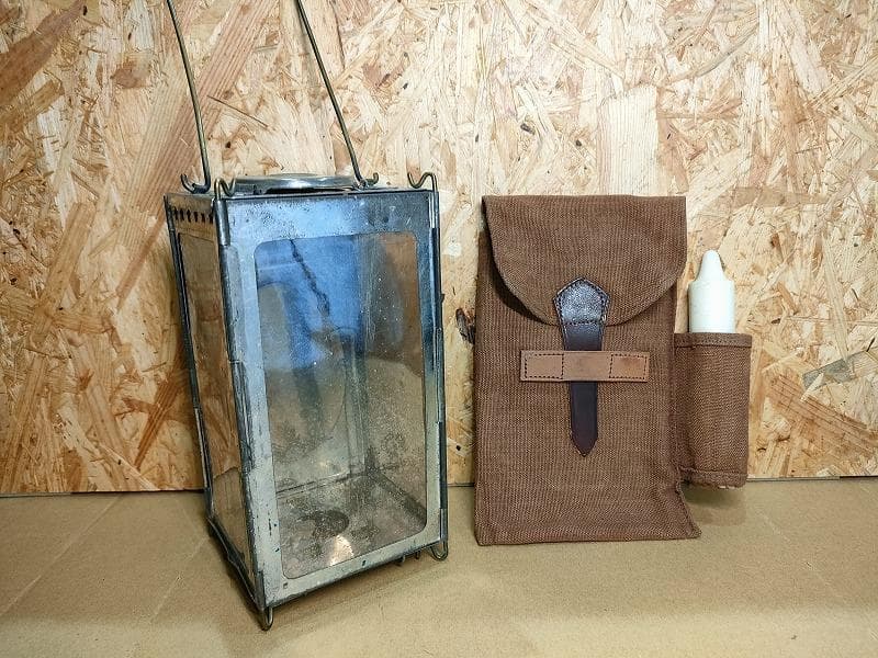 【値下げ中】【初期型】ヴィンテージ品 スイス軍フォールディングキャンドルランタン スイス軍🇨🇭フォールディングキャンドルランタン | ヴィンテージ