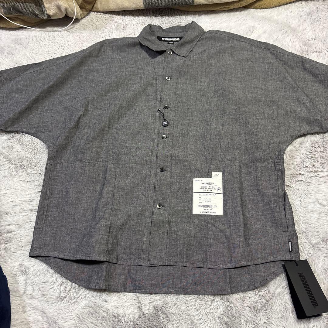 NEIGHBORHOOD 半袖シャツ1 グレー 251