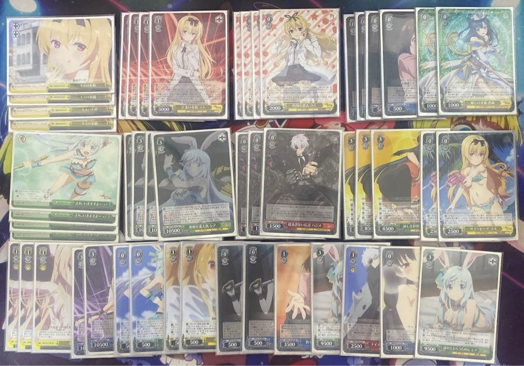 ヴァイスシュヴァルツ　ありふれた職業で世界最強　プラ2宝　デッキ　スリーブ付き