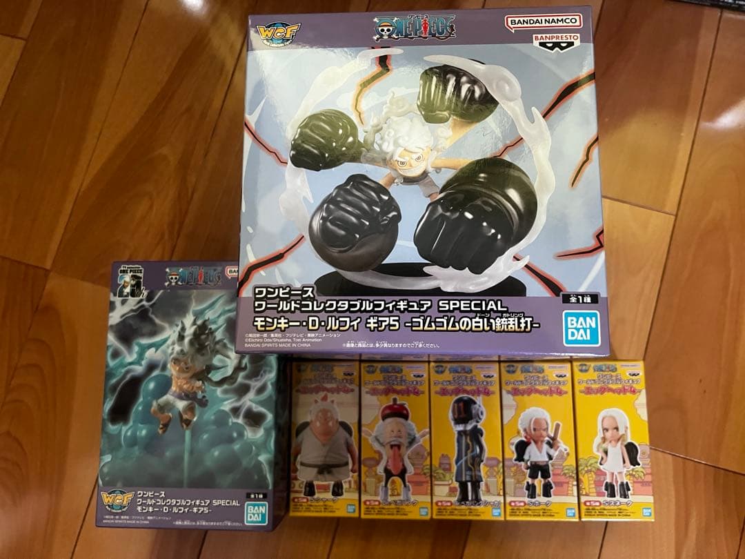 ワンピース ワールドコレクタブルフィギュア モンキー・D・ルフィ WCF ギア5