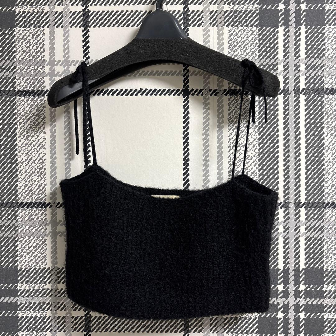 【munchi】SHISHIKUI ニット　キャミソール THE SHISHIKUI ニットキャミ ピンク - メルカリ