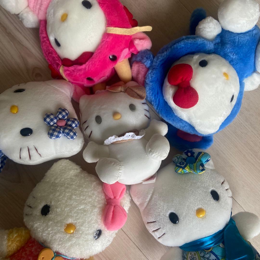 サンリオ ハローキティぬいぐるみ 6体セット 平成レトロ 当時物