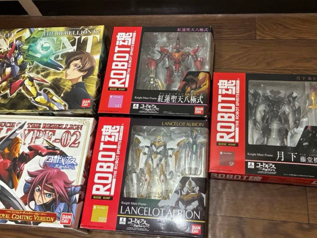 コードギアス ROBOT魂 プラモデル まとめ売り