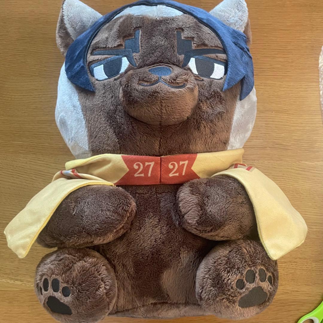 特大 どうぶつフォーゼ 鯉登 鯉登音之進 鯉登少尉 ぬいぐるみ フォゼ 金カム