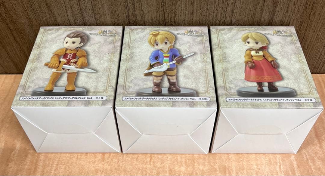 ファイナルファンタジータクティクス ミニチュアフィギュア