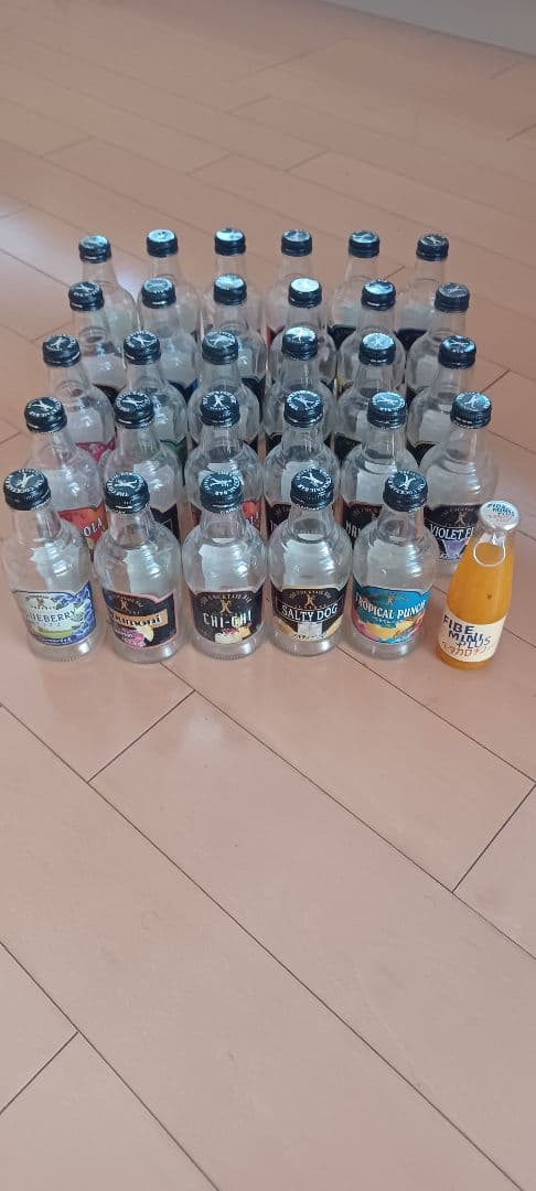 カクテルバー　空瓶　手渡しのみ カクテル好きにはたまらない！自宅で楽しむ漬込み酒「フレーバー