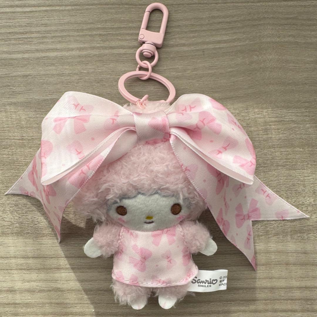 マイメロディ リボン姫デザイン シークレットマスコットキーホルダー