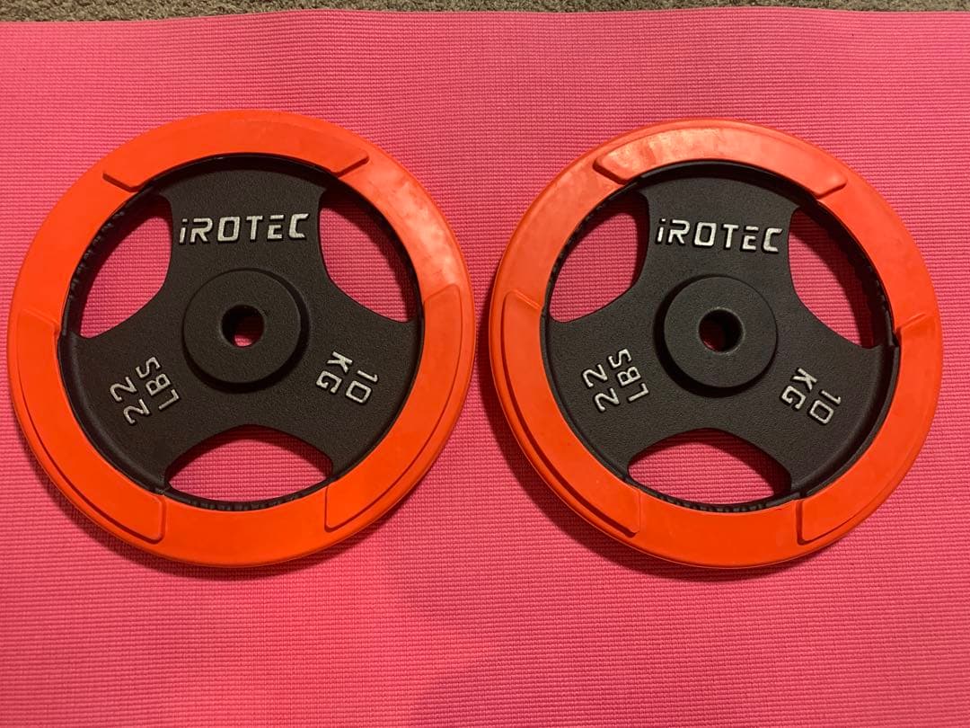 IROTEC ラバープレート10KG [2枚]