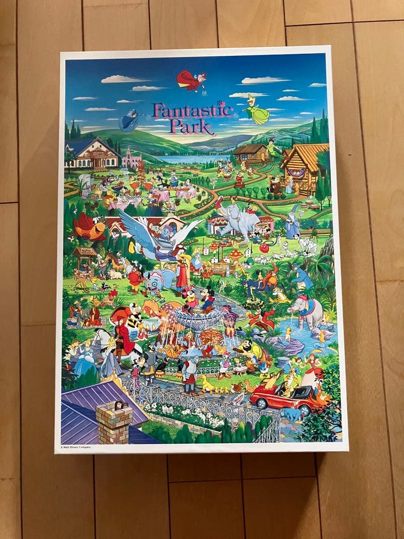 希少！ディズニージグソーパズルセット テンヨー（Tenyo） ジグソーパズル セット箱/ディズニーキャラクター