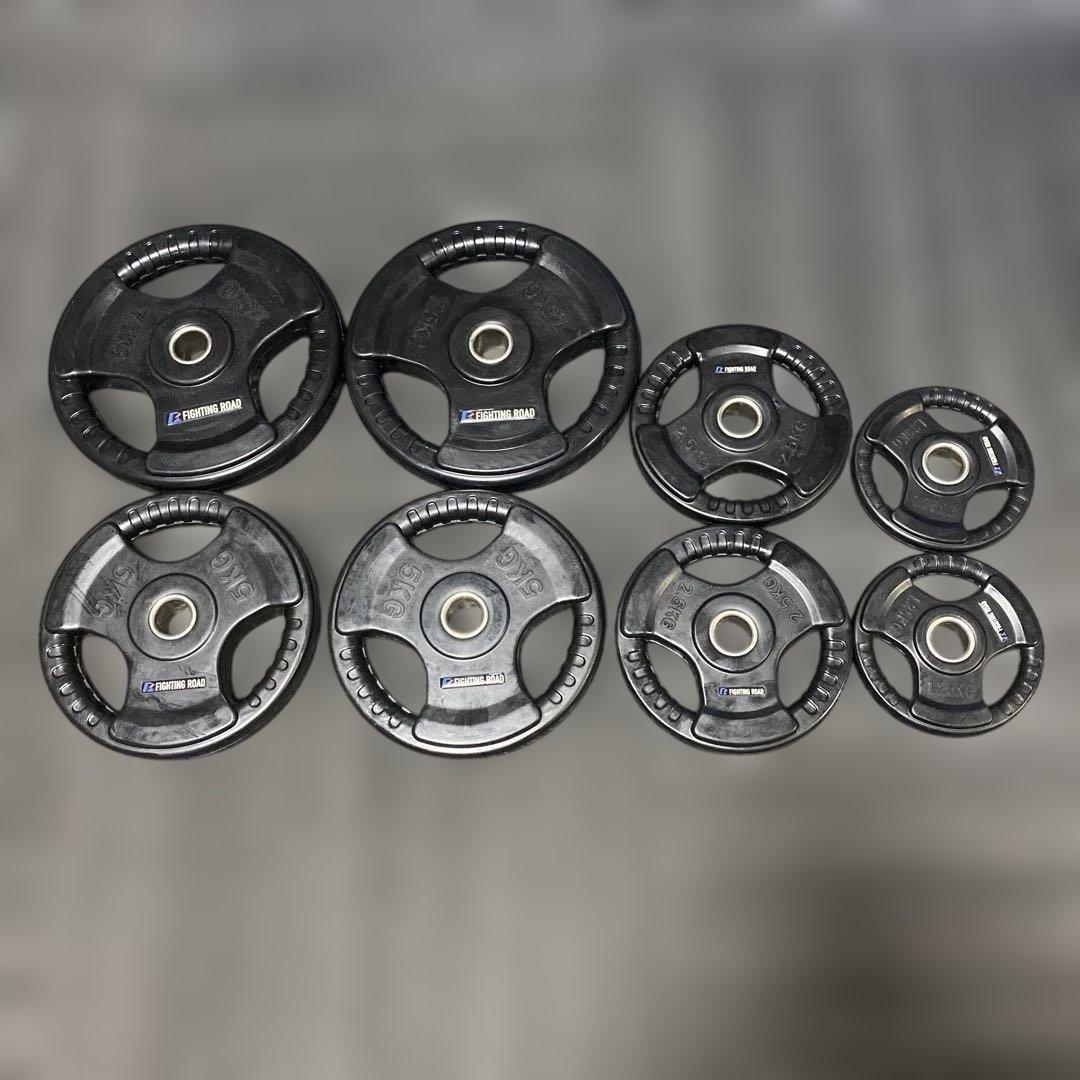 バーベルプレートセット。 ファイティングロード