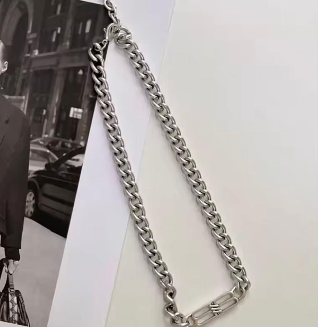 BALENCIAGA ネックレス シルバー チェーンネックレス